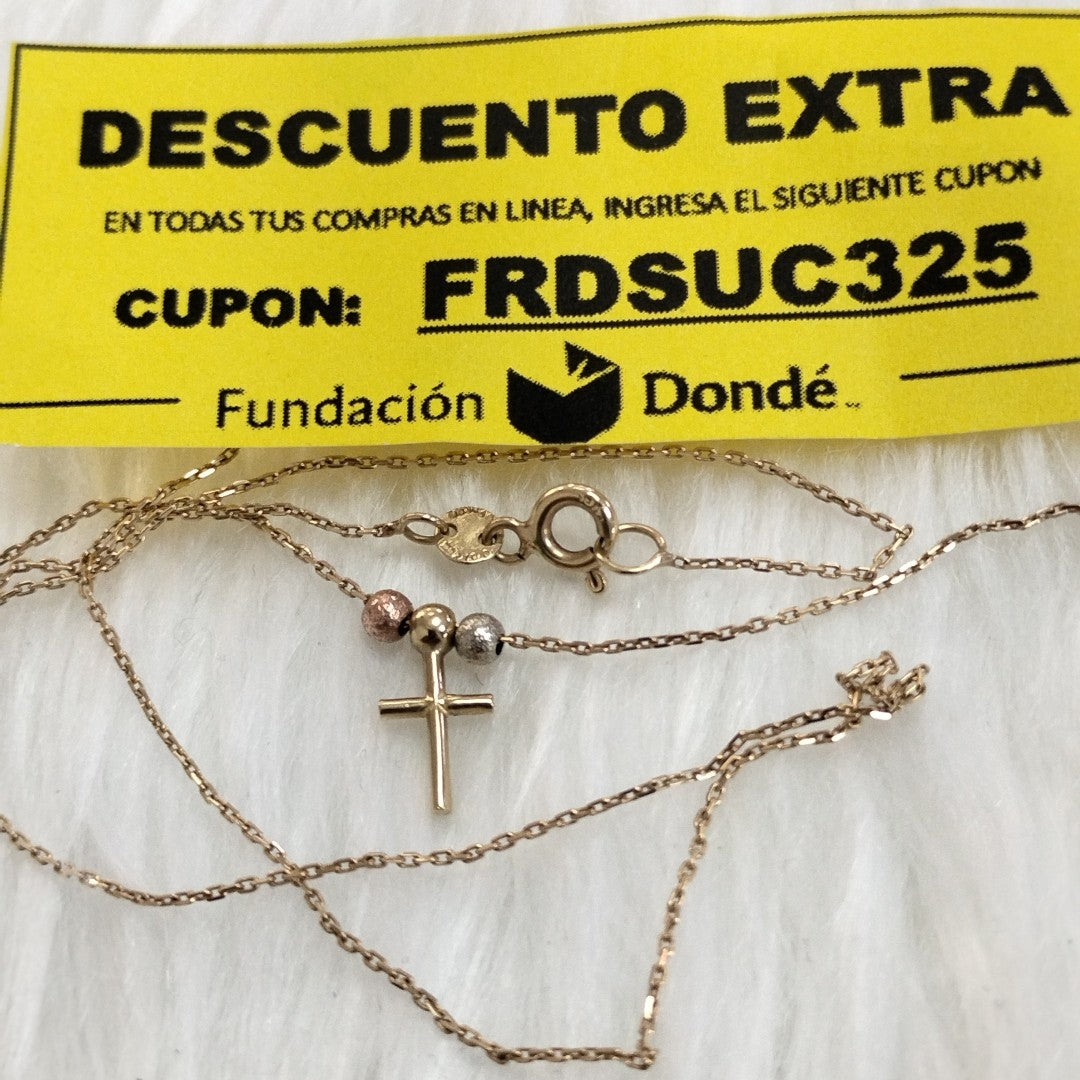 CADENA ORO 10 K 1.5 GRMS (SEMINUEVO)