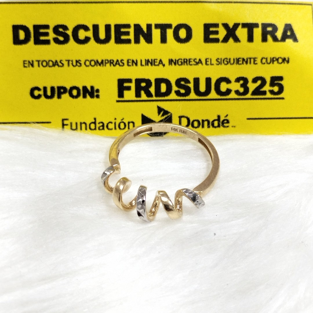 ANILLOS DAMA ORO 14K 2.8 (NUEVO)