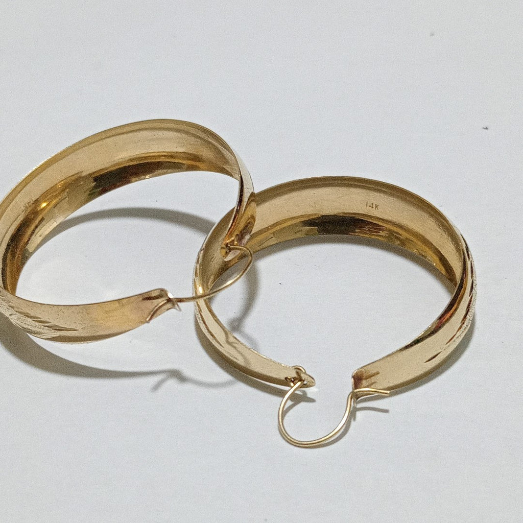 ARRACADAS PAR ORO 14 K 7.2 GRMS (SEMINUEVO)