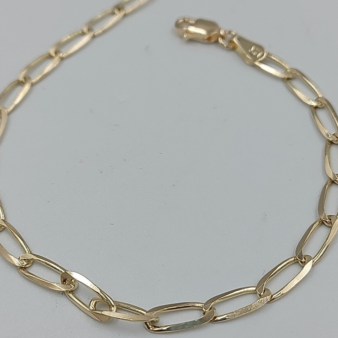 PULSERA TEJIDO ESLABONES 4.7G 21 CM (NUEVO)