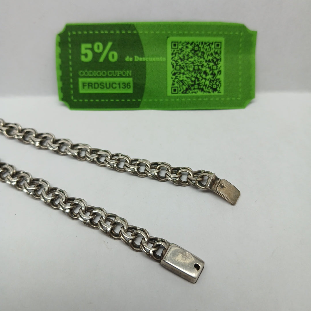 PULSERA PLATA 10.3 GRMS (SEMINUEVO)