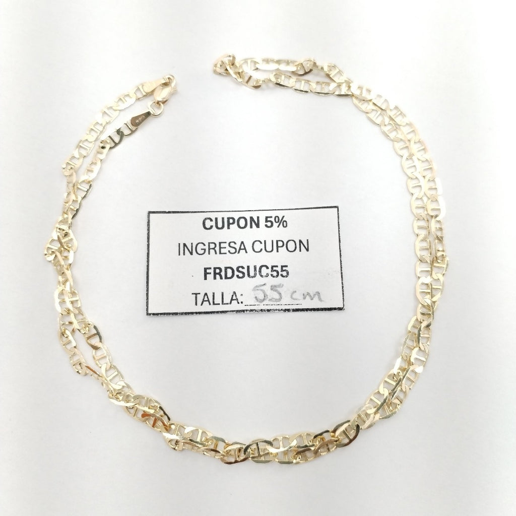 CADENA TEJIDO GUCHI 7.8G 55 CM (NUEVO)