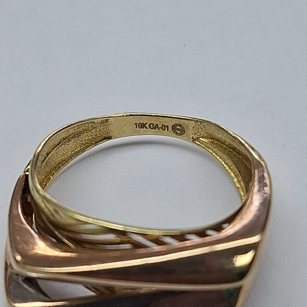 ANILLO ORO 10 K 3.6 GRMS (SEMINUEVO)