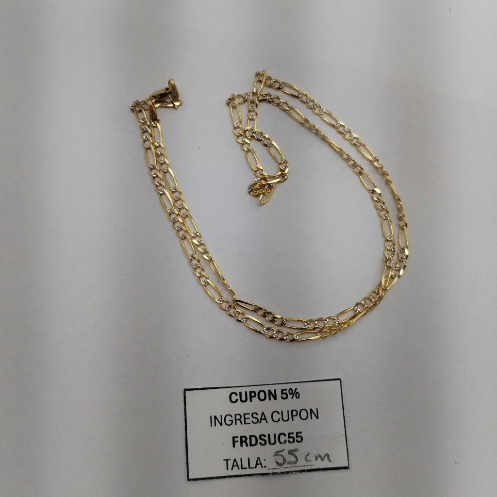 CADENA TEJIDO 3X1 8.4G 55 CM (NUEVO)