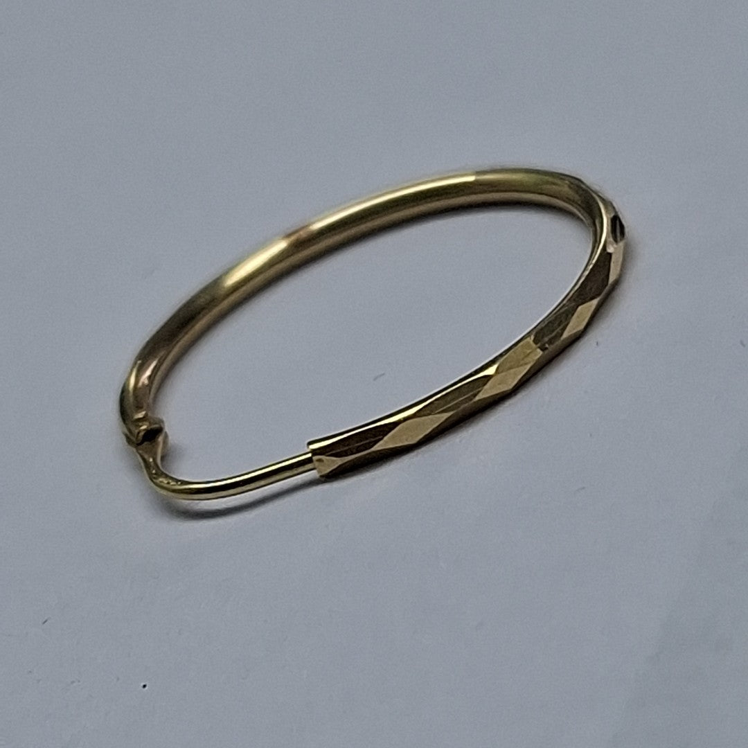 ARRACADAS PAR ORO 14 K 1.5 GRMS (SEMINUEVO)