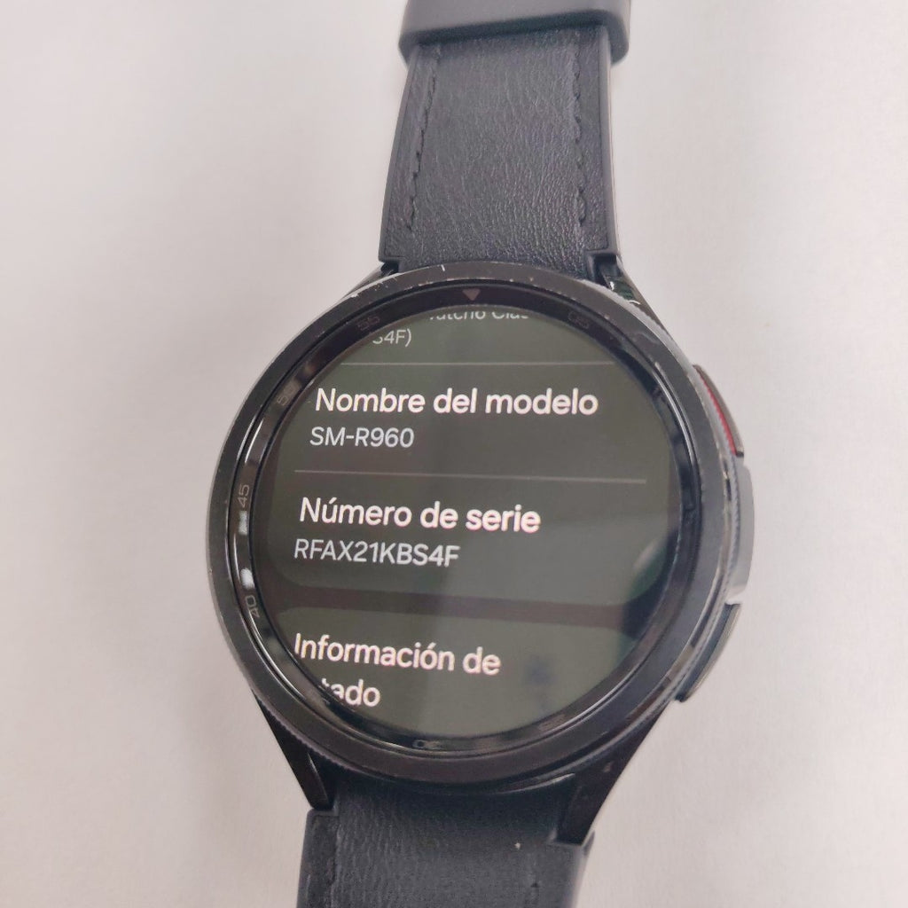SMARTWATCH SAMSUNG GALAXY WATCH 6 CLASSIC SM-R960 47 MM GPS (SEMINUEVO)
