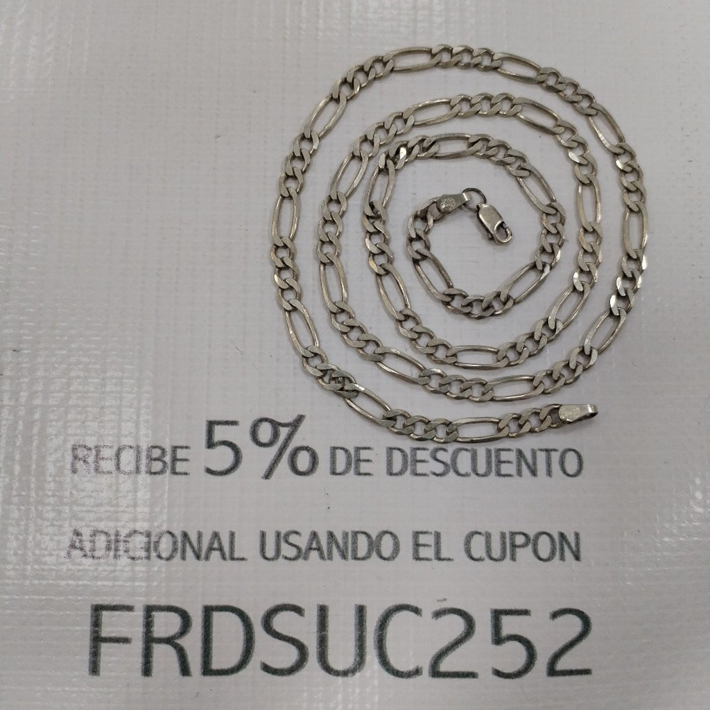 CADENA PLATA 16.9 GRMS (SEMINUEVO)