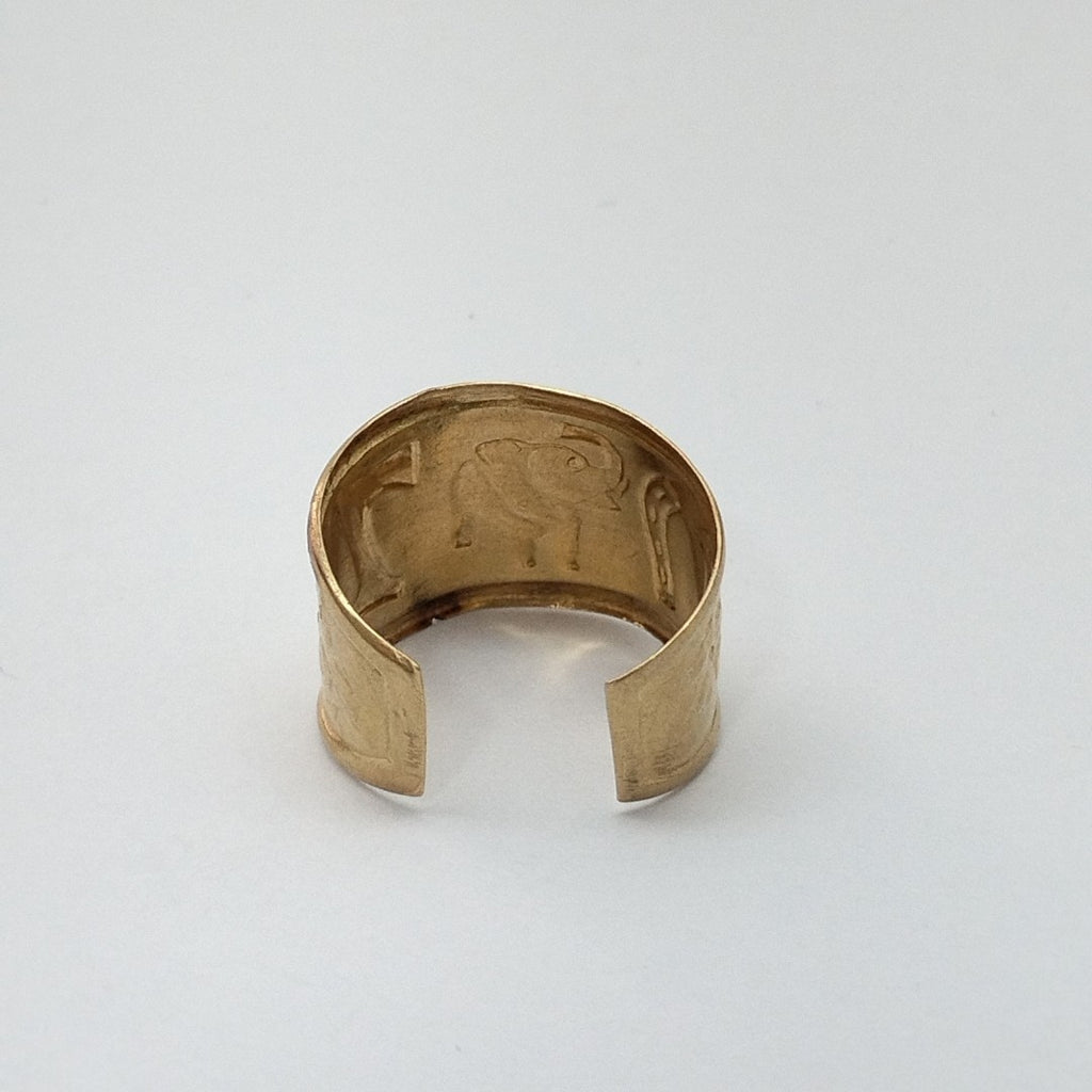 ARGOLLA DE LA SUERTE ORO 10 K 2.3 GRMS (SEMINUEVO)