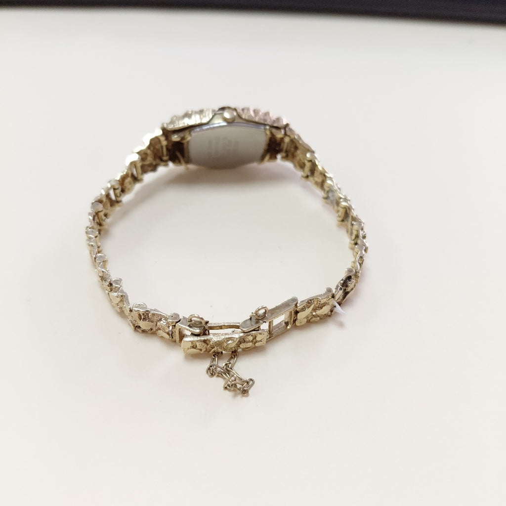 RELOJ CAJA Y PULSO ORO ORO 10 K 23.6 GRMS (SEMINUEVO)