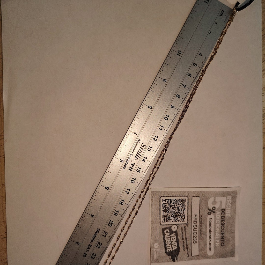 K1 3,40 GRMS 14 K ESPECIFICACIONES COMPLEMENTARIAS CADENA SEMITORZAL (SEMINUEVO)