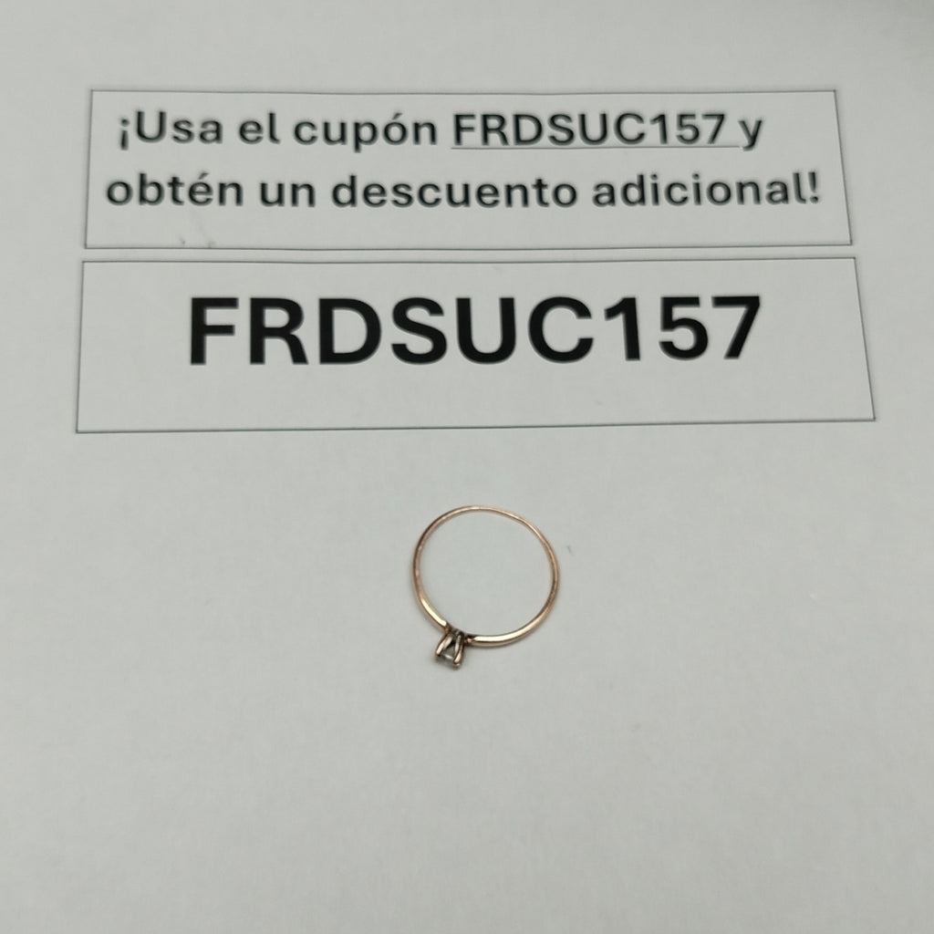 SOLITARIO ORO 14 K 1.2 GRMS (SEMINUEVO)