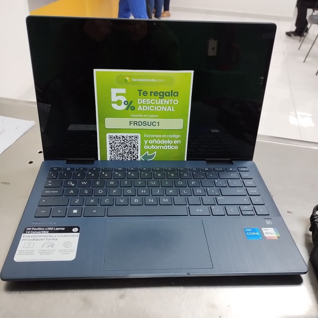 LAPTOP HP PAVILION X360 14-EK0008LA (2024) 512 GB SSD 8 GB RAM (SEMINUEVO)