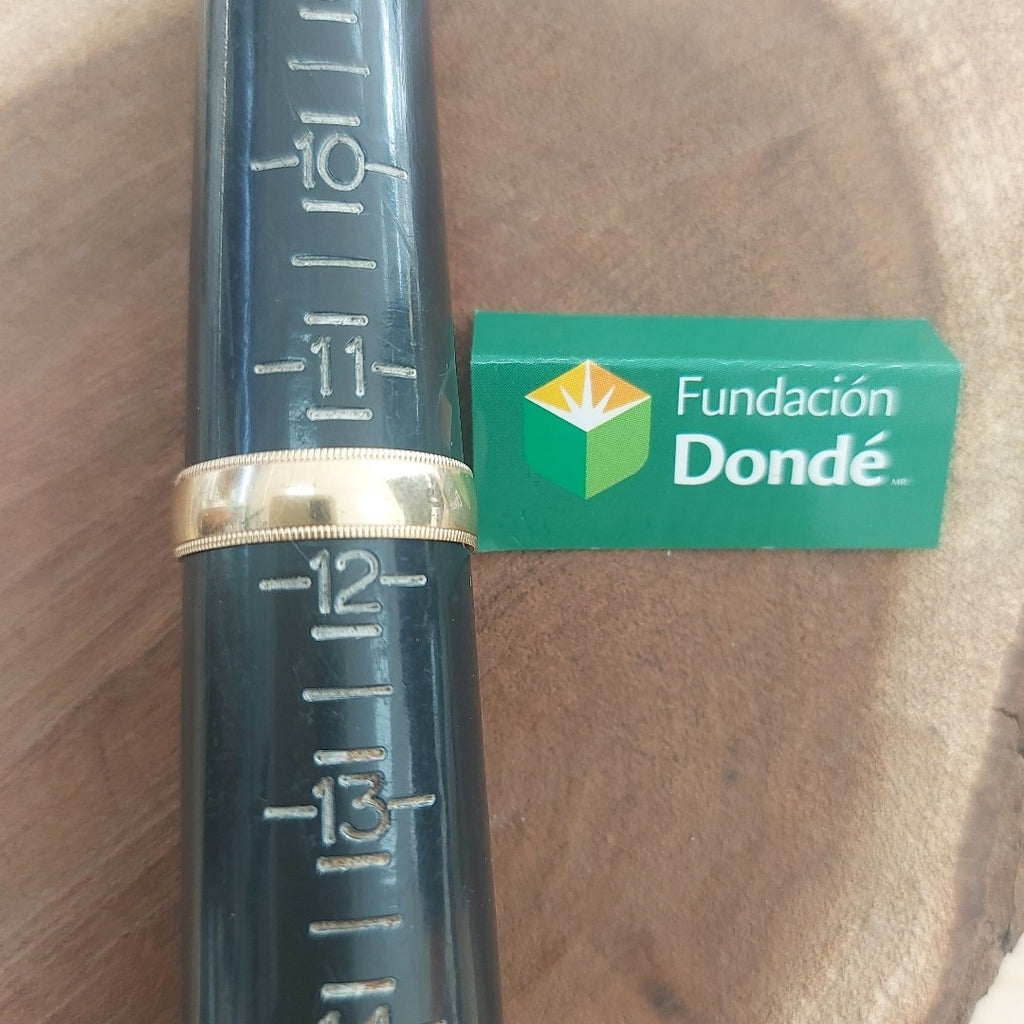 ARGOLLA ORO 10 K 2.2 GRMS (SEMINUEVO)