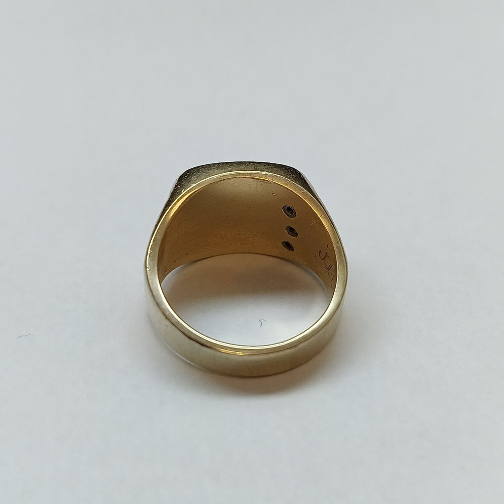 ANILLO DE GRADUACIÓN ORO 14 K 11.1 GRMS (SEMINUEVO)