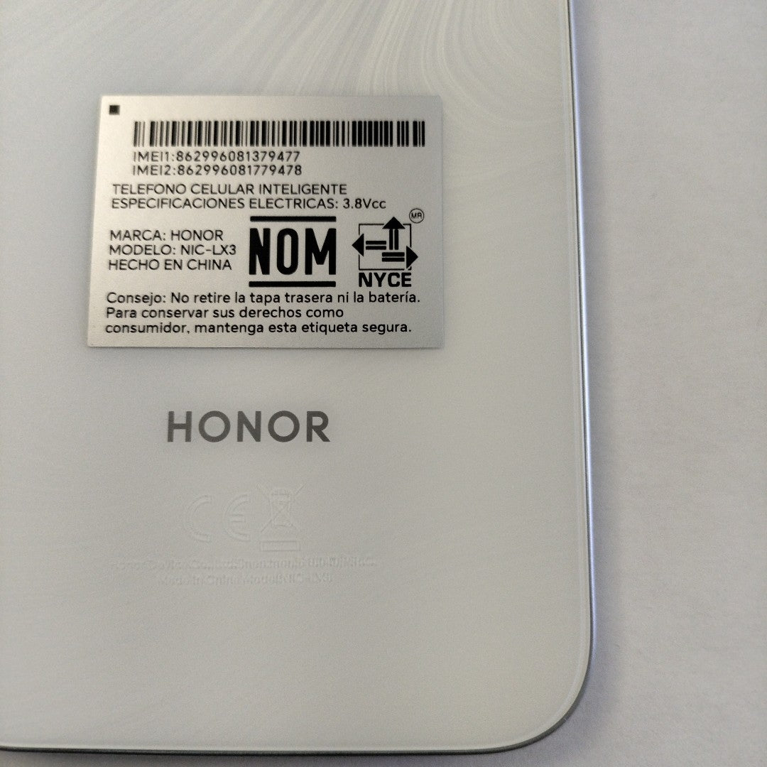 CELULAR HONOR X6C NIC-LX3 (2025) 256 GB 6 GB RAM (SEMINUEVO)