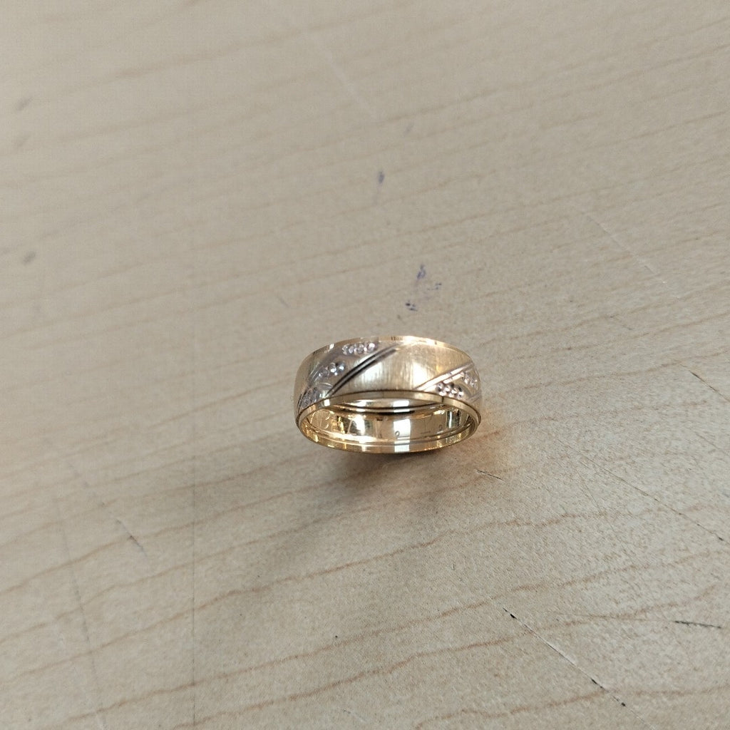 ARGOLLA ORO, RODIADO 14 K 1.5 GRMS (SEMINUEVO)