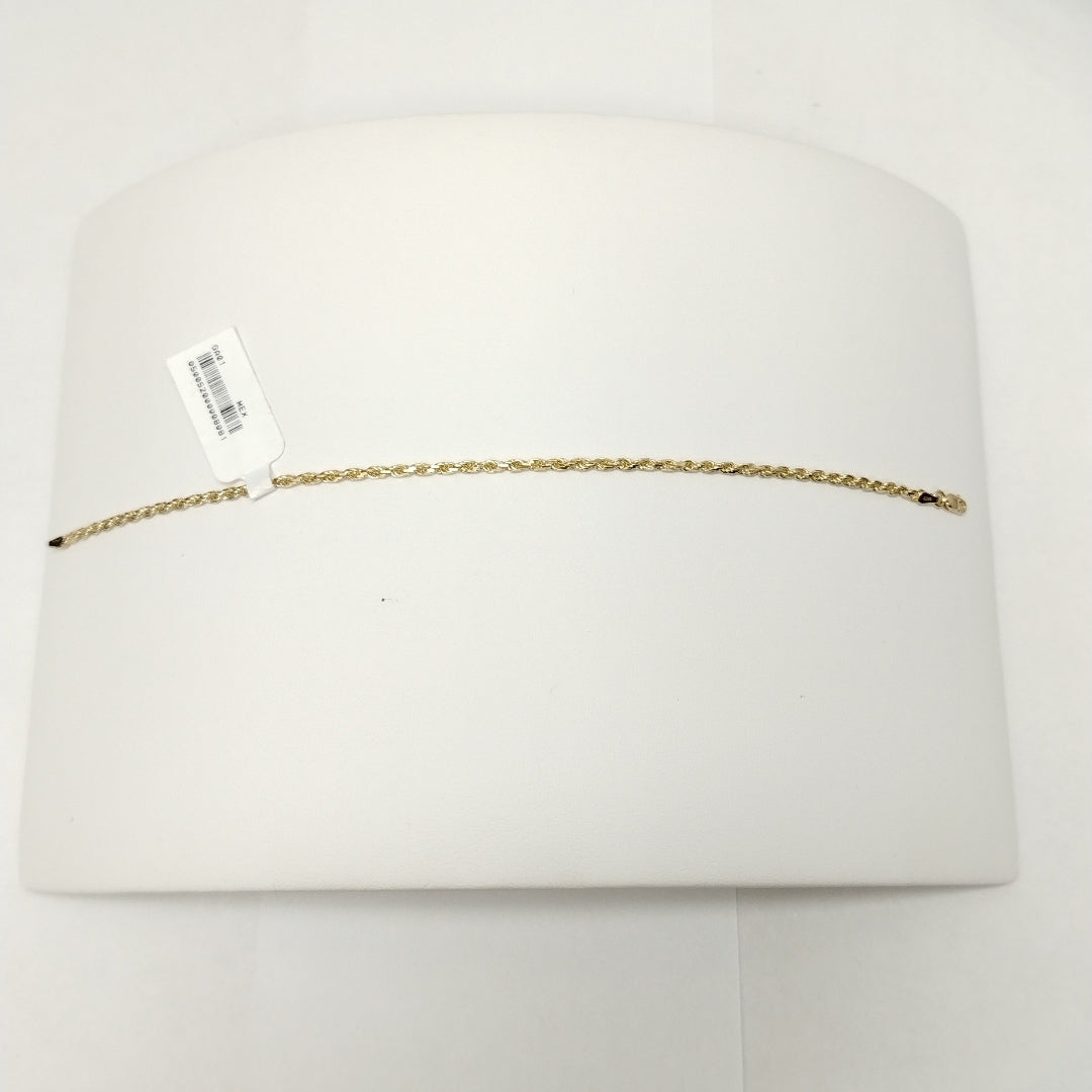 PULSERA TEJIDO TORZAL 4.4G 21 CM (NUEVO)