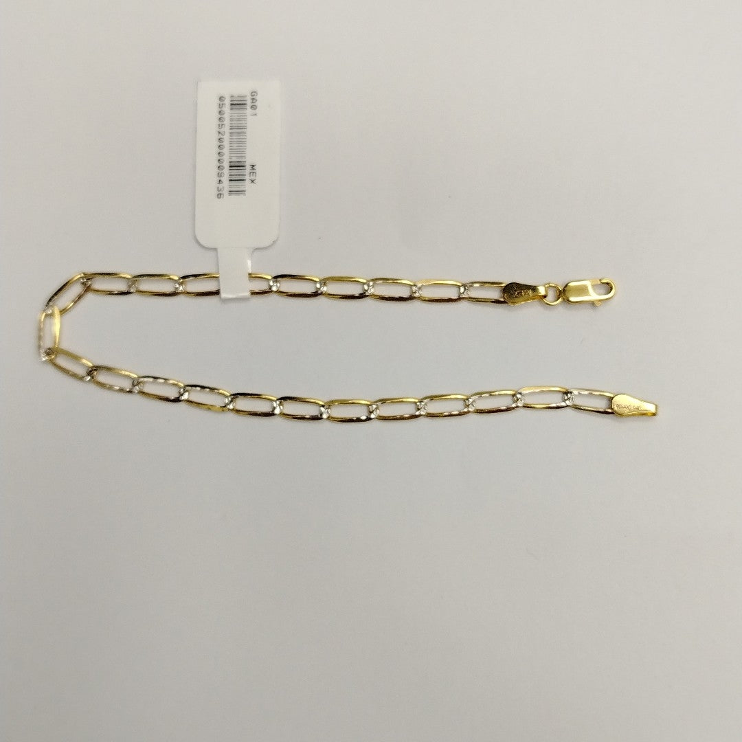 PULSERA TEJIDO ESLABONES 4.6G 21 CM (NUEVO)