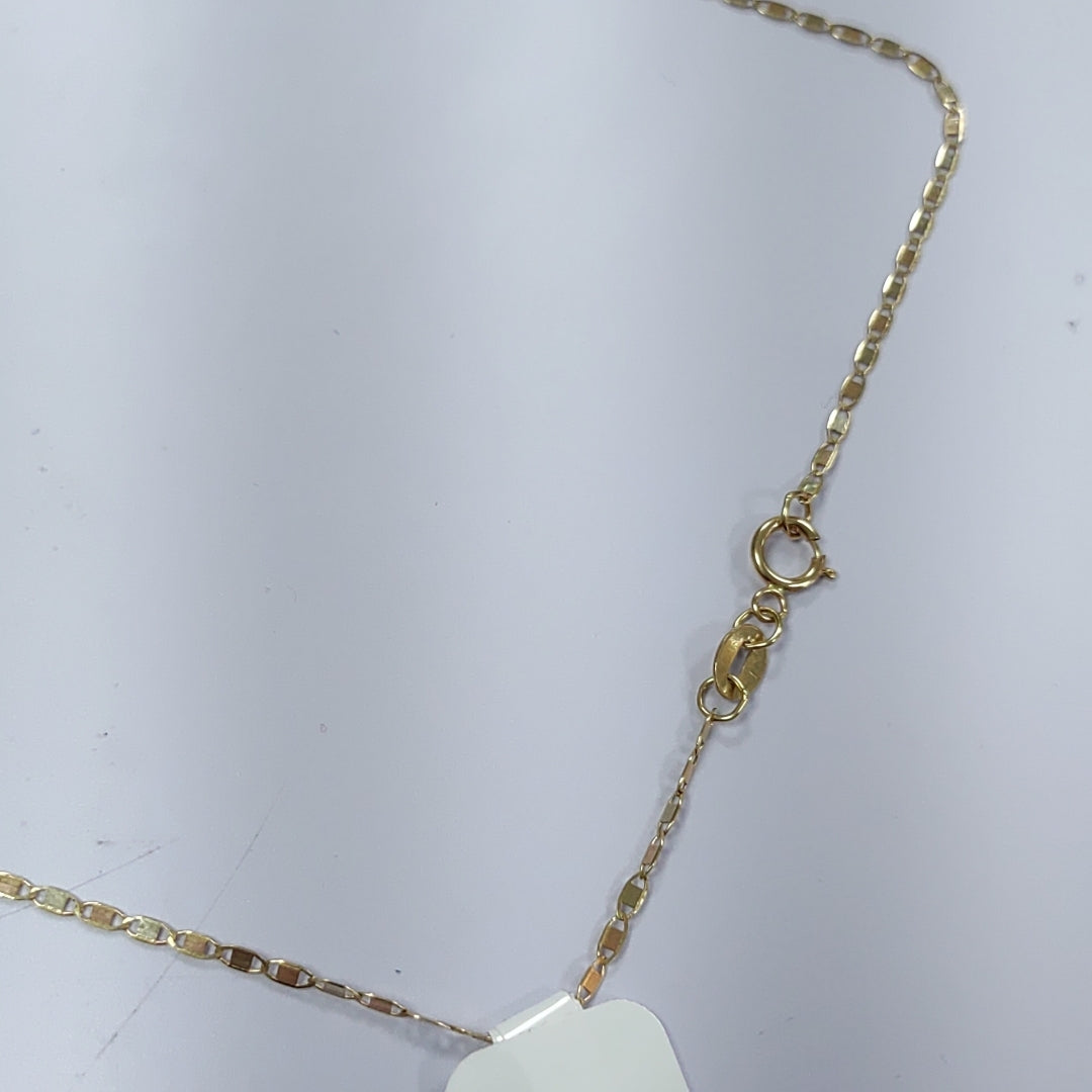 CADENA TEJIDO MARINERO 2.11GR 55 CM (NUEVO)