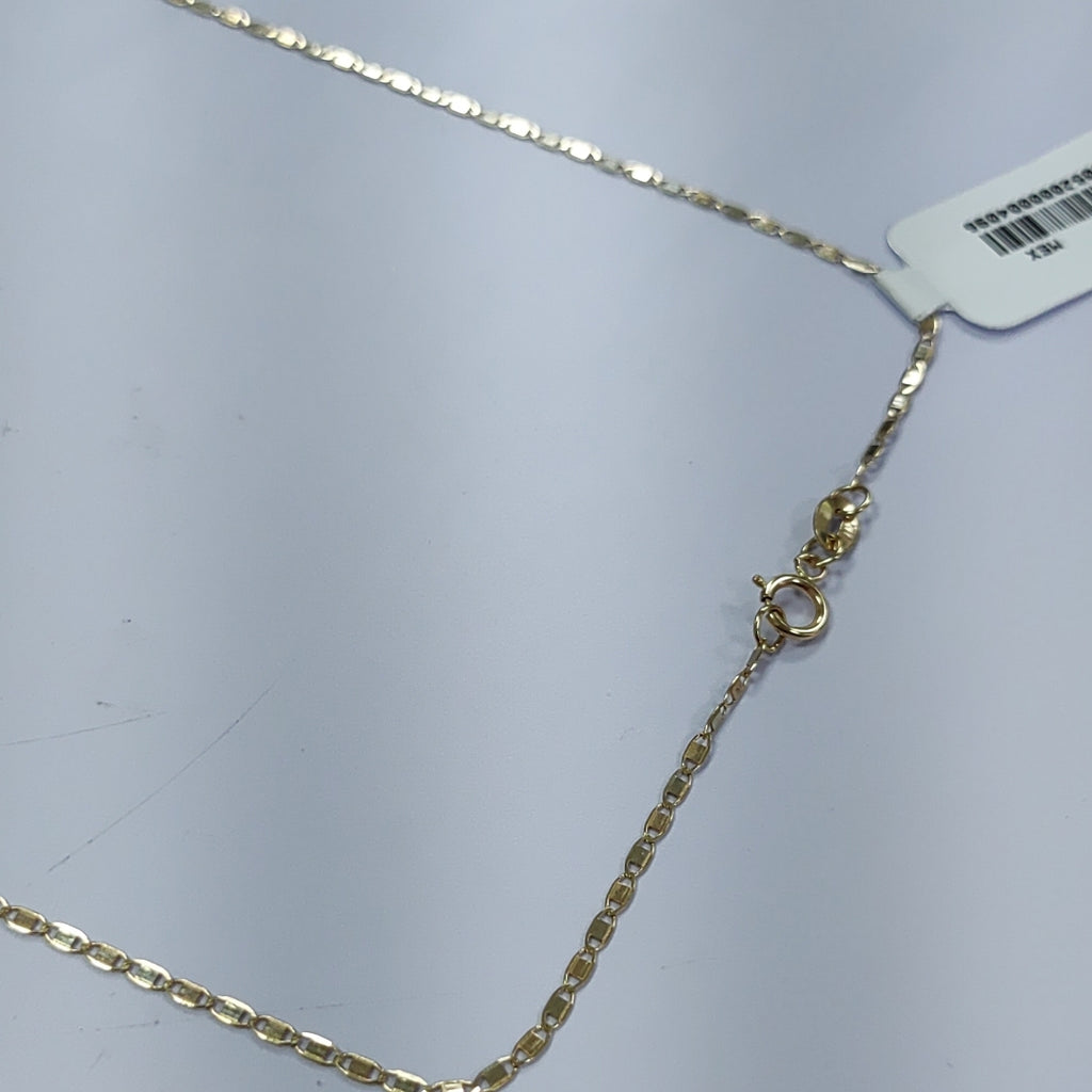 CADENA TEJIDO MARINERO 2.11GR 55 CM (NUEVO)