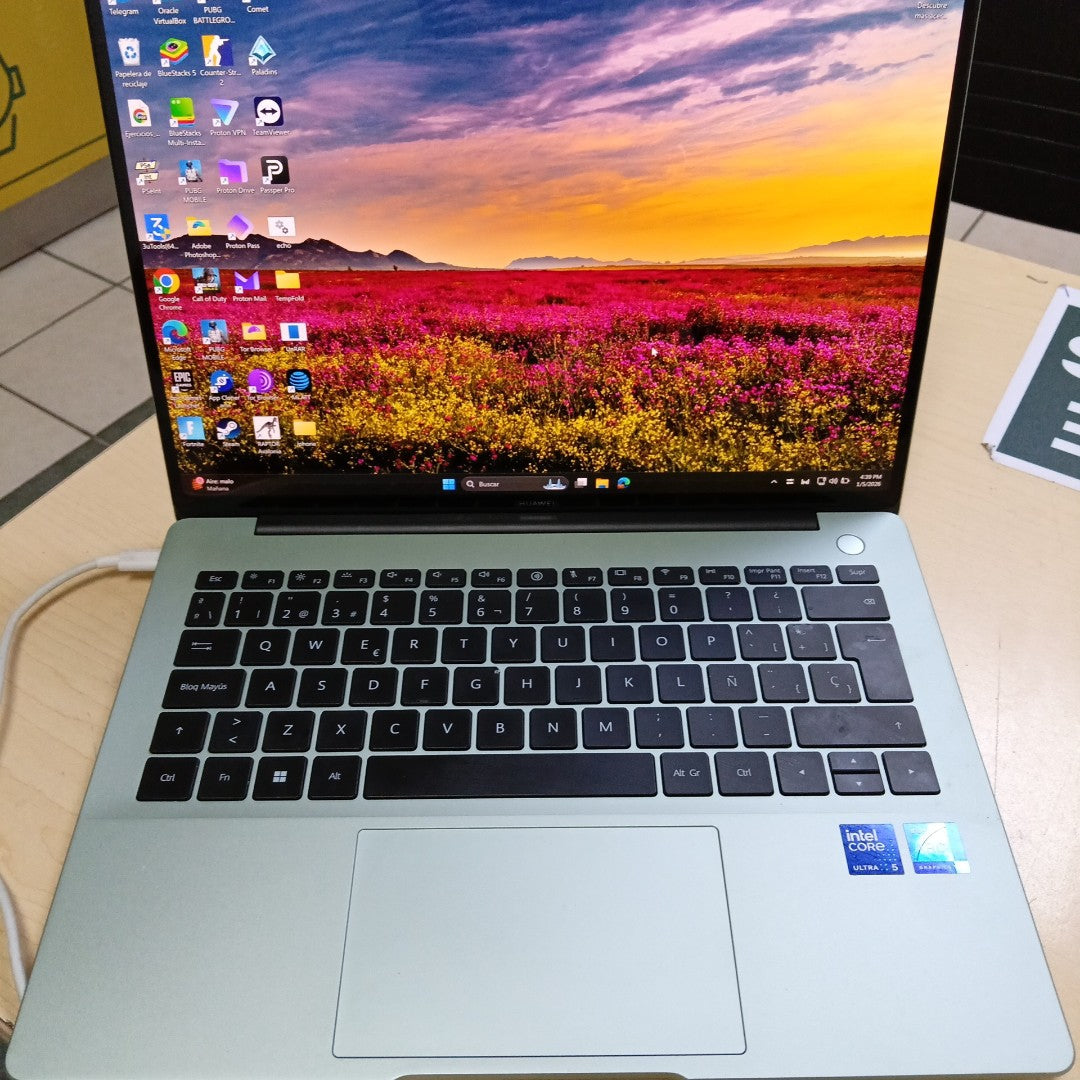 LAPTOP HUAWEI MATEBOOK 14 FLMH-X (2024) 1 TB SSD 16 GB RAM (SEMINUEVO)