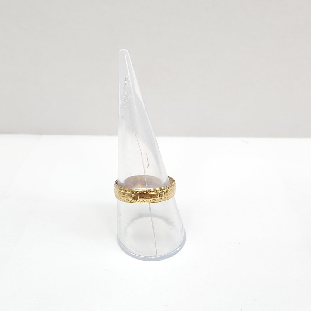 ARGOLLA ORO 10 K 1.4 GRMS (SEMINUEVO)