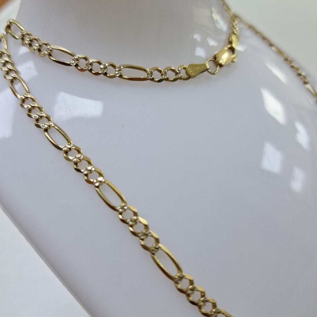 K1 14,90 GRMS 14 K ESPECIFICACIONES COMPLEMENTARIAS CADENA CARTIER (SEMINUEVO)