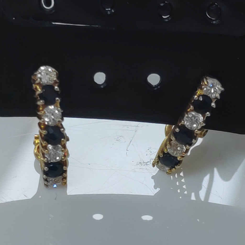 K1 3,50 GRMS 14 K ESPECIFICACIONES COMPLEMENTARIAS ARETES PARA CON CIRCONIAS (SEMINUEVO)