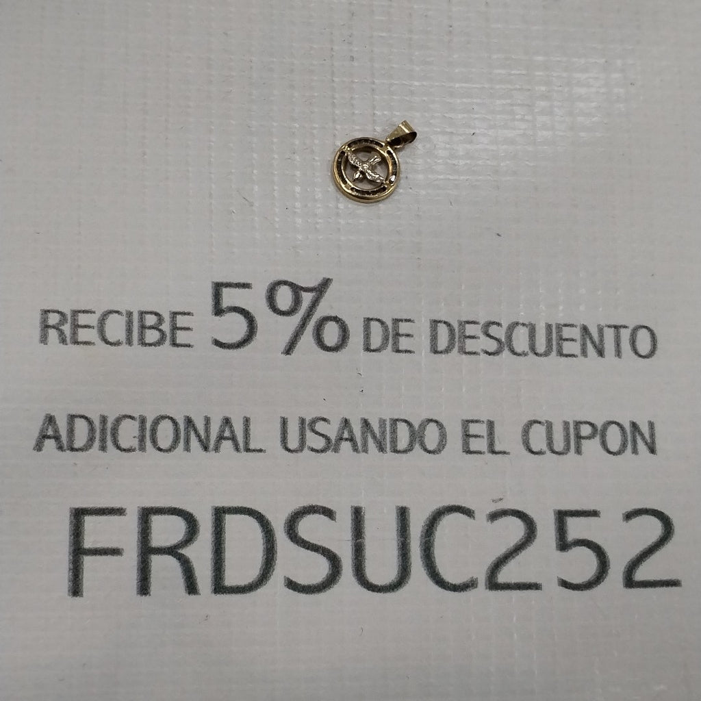 K1 0,50 GRMS 10 K ESPECIFICACIONES COMPLEMENTARIAS MEDALLA TIPO DE BAUTIZO CON CI (SEMINUEVO)