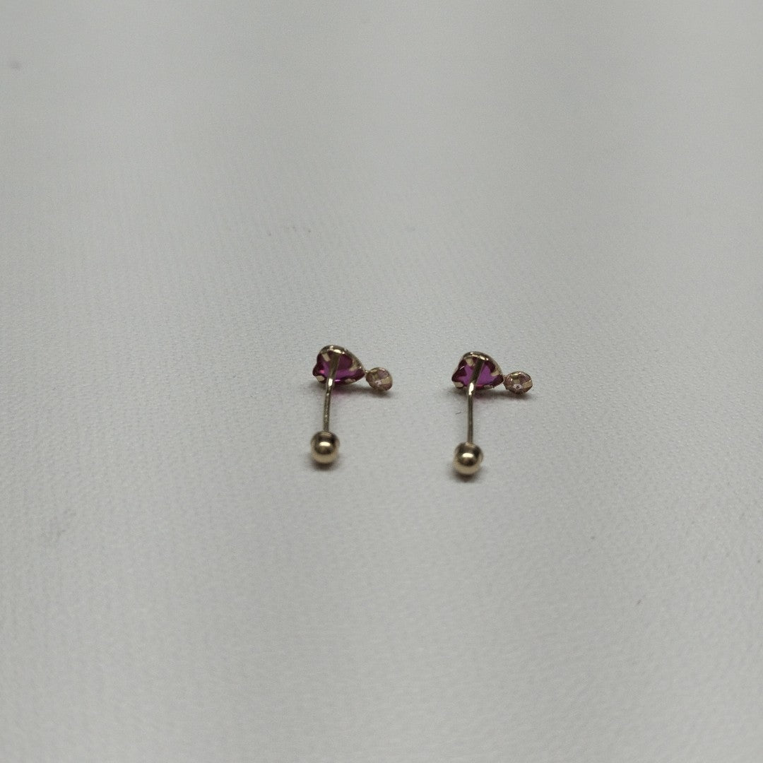 BROQUELES ORO 10K 1 (NUEVO)