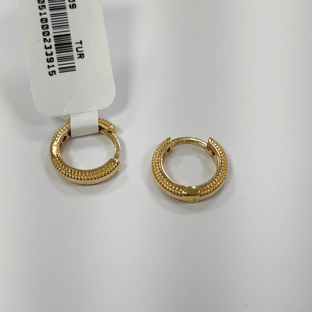 HUGGIES ORO 14K 2.5 (NUEVO)