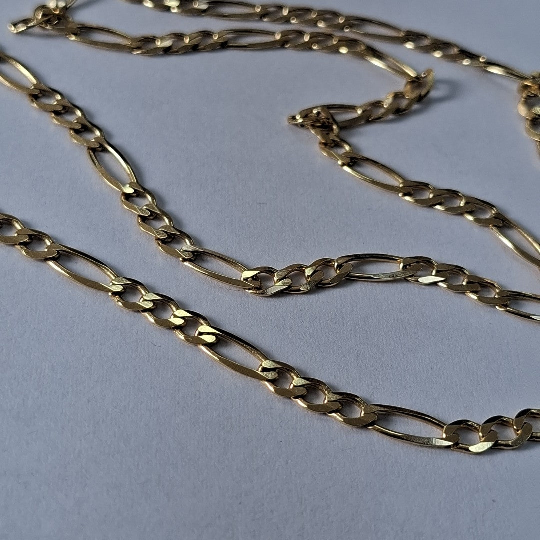 CADENAS CARTIER 3 1 AMARILLA ORO 14K 12.5 (NUEVO)