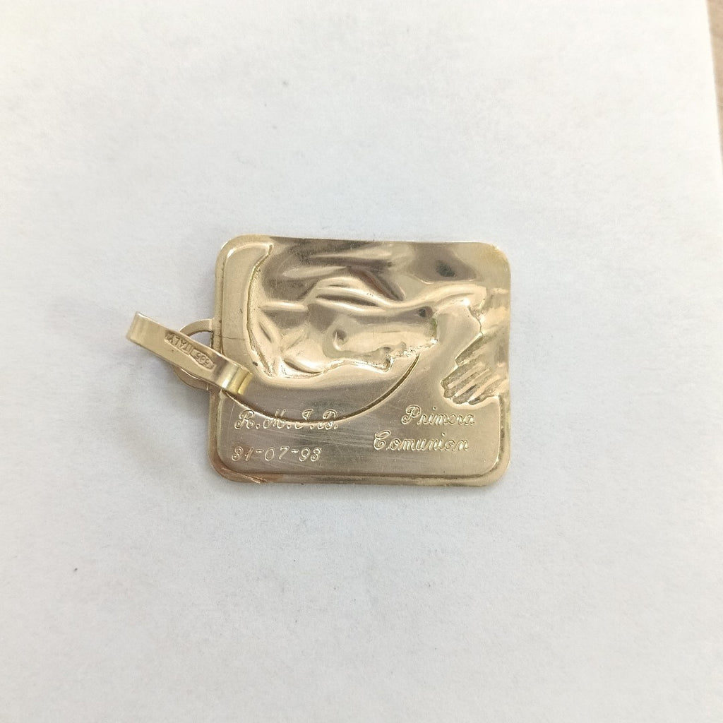 MEDALLA RELIGIOSA ORO 14 K 4.5 GRMS (SEMINUEVO)