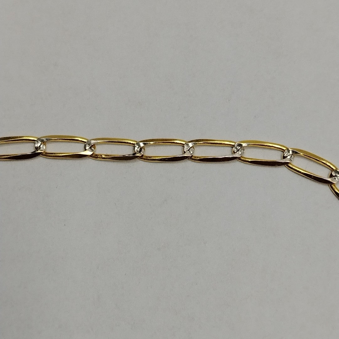 PULSERA TEJIDO ESLABONES 4.4G 21 CM (NUEVO)