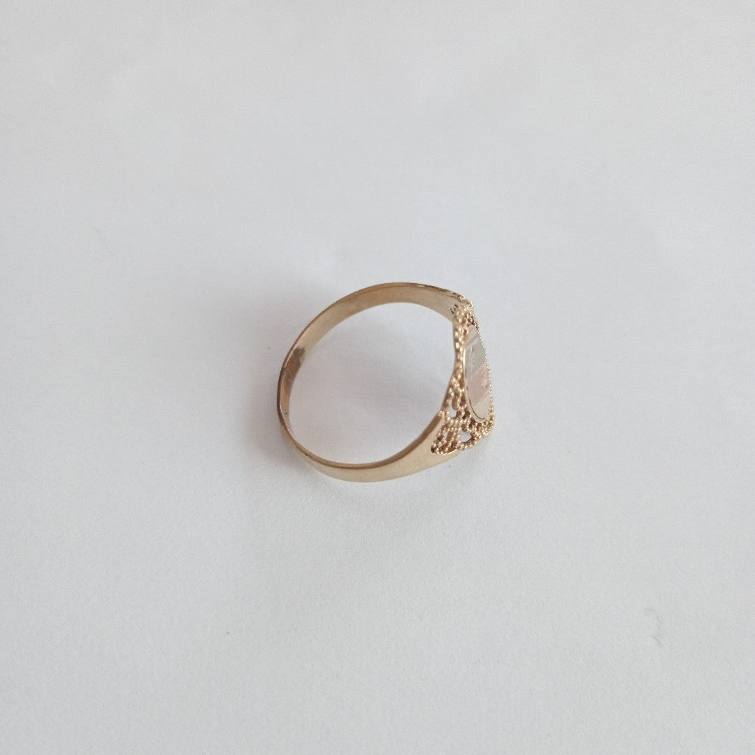 ANILLO ORO 10 K 1.9 GRMS (SEMINUEVO)