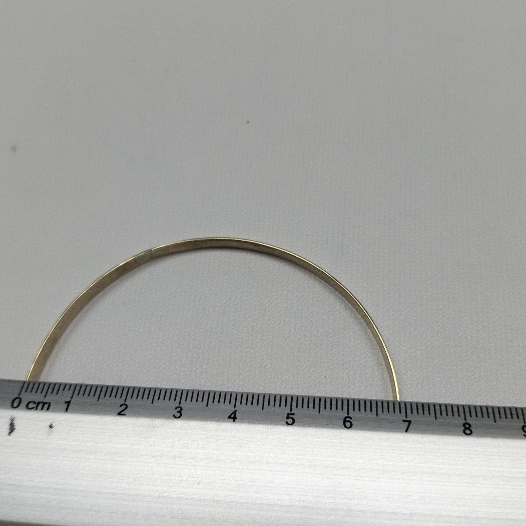 PULSERA RIGIDA ORO 14 K 6.2 GRMS (SEMINUEVO)