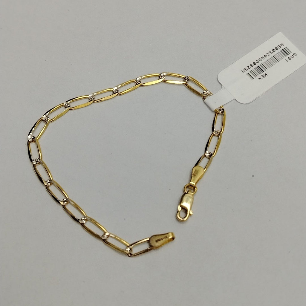 PULSERA TEJIDO ESLABONES 3.8G 18 CM (NUEVO)