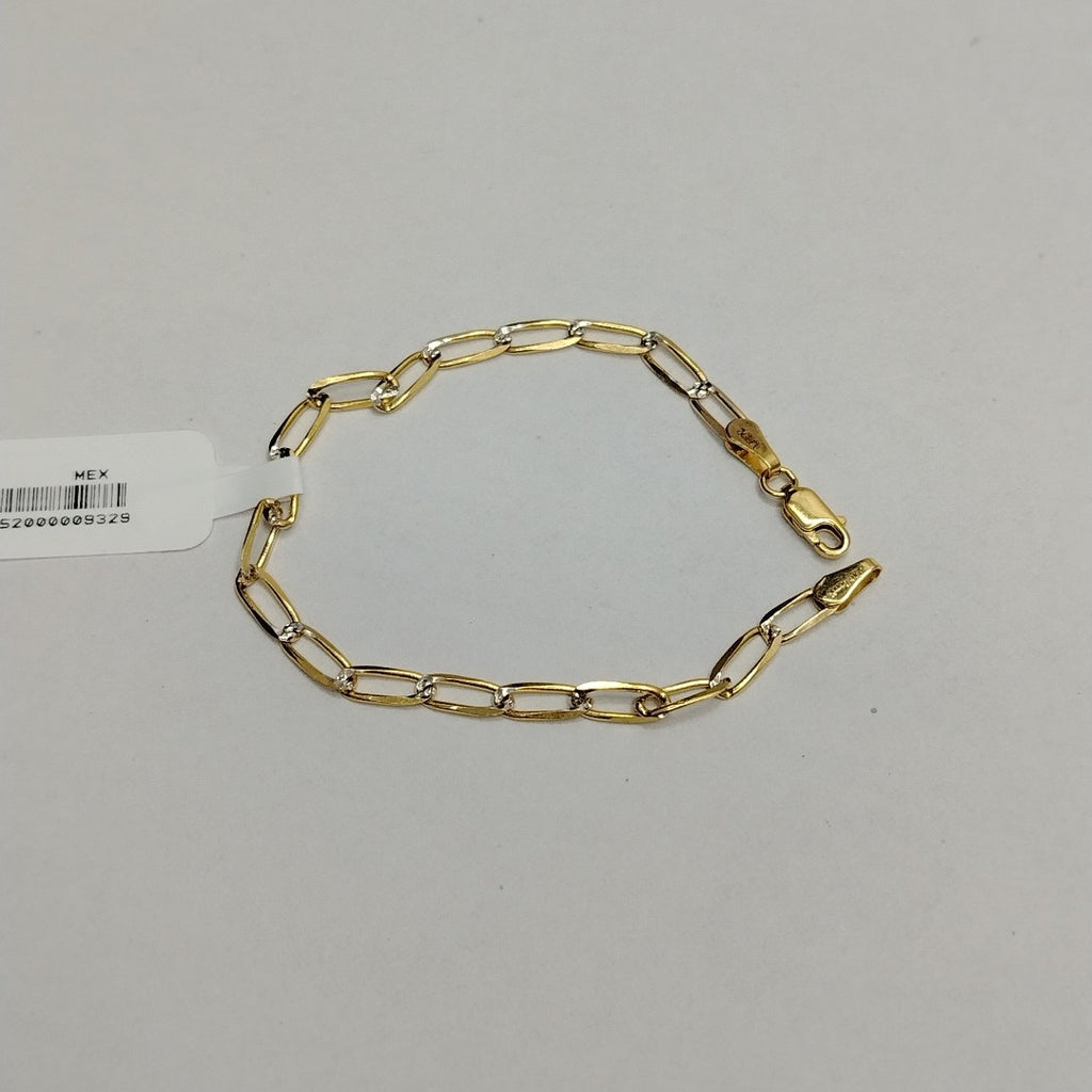 PULSERA TEJIDO ESLABONES 4G 18 CM (NUEVO)