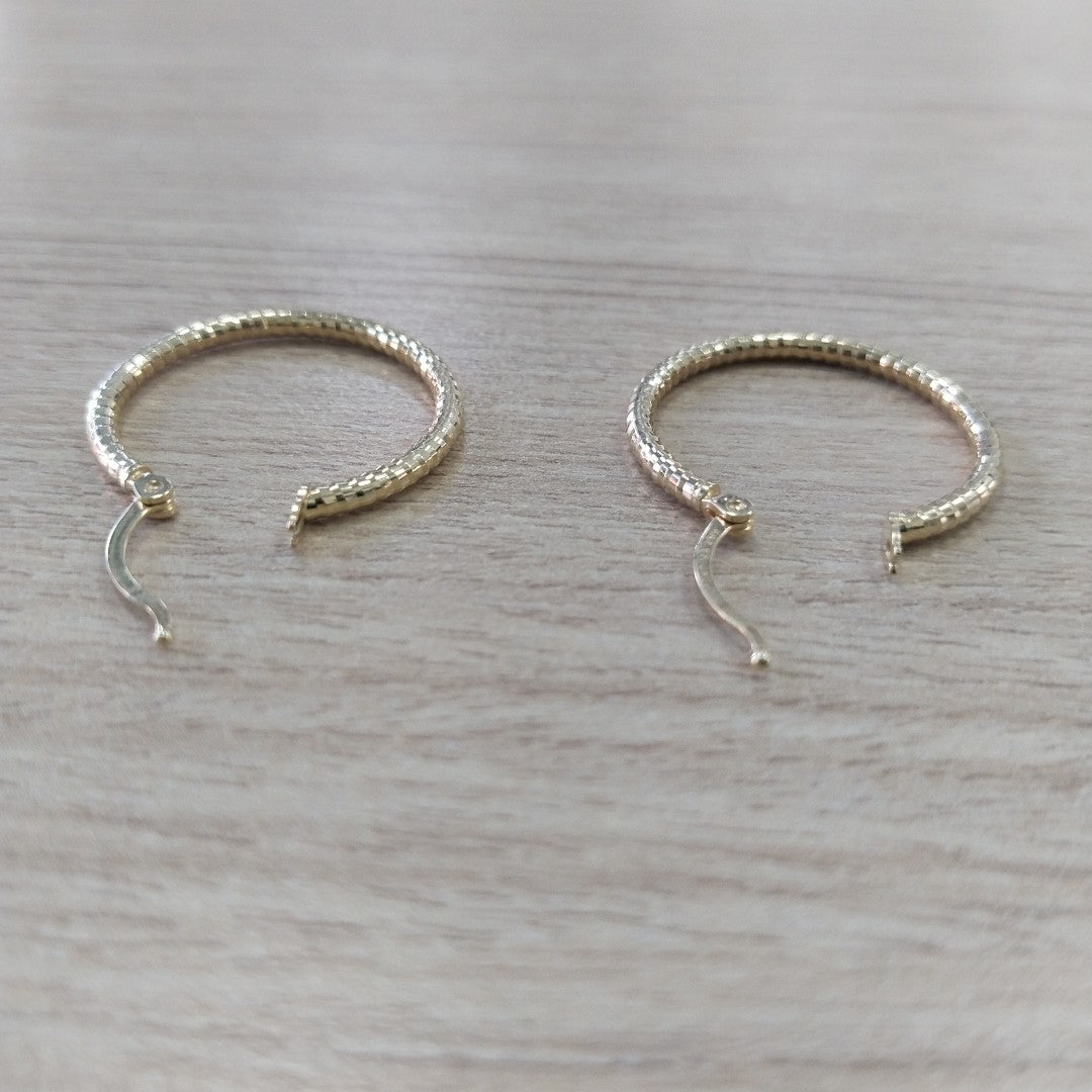 ARRACADAS ORO 10K 1.9 (NUEVO)