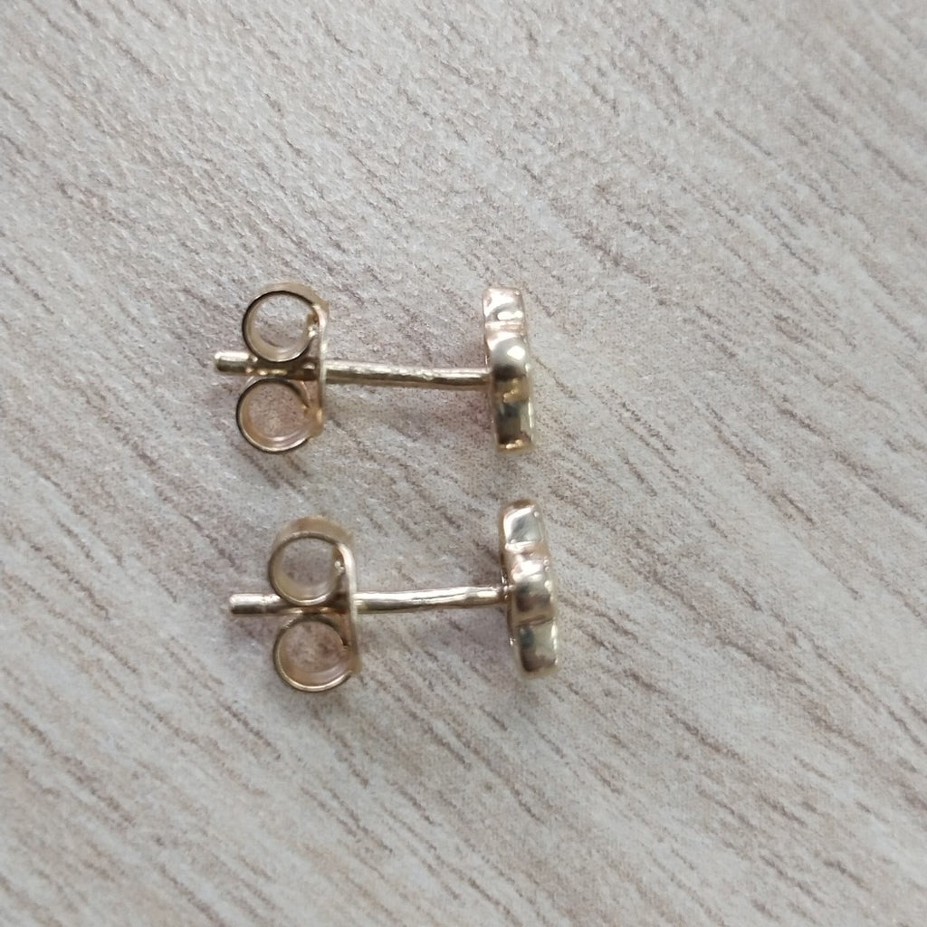 BROQUELES ORO 14K 1.1 (NUEVO)