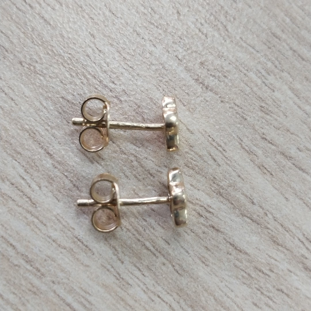 BROQUELES ORO 14K 1.1 (NUEVO)