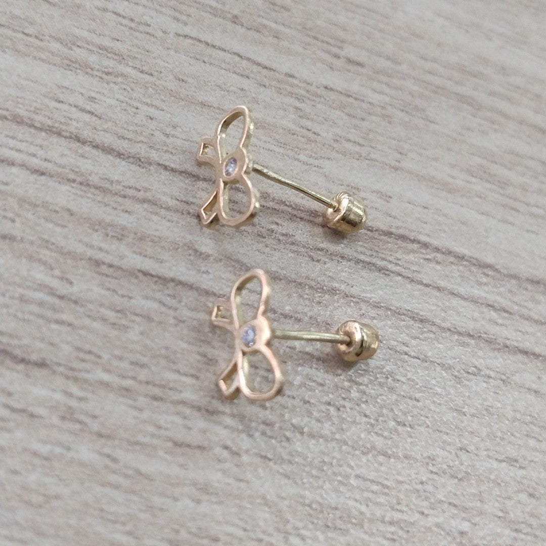 BROQUELES ORO 10K 1 (NUEVO)