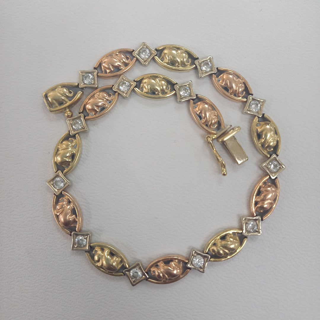 PULSERA ORO 10 K 13.9 GRMS (SEMINUEVO)