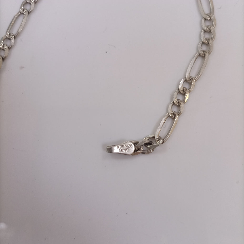 CADENA, PULSERA PLATA 15.1 GRMS (SEMINUEVO)