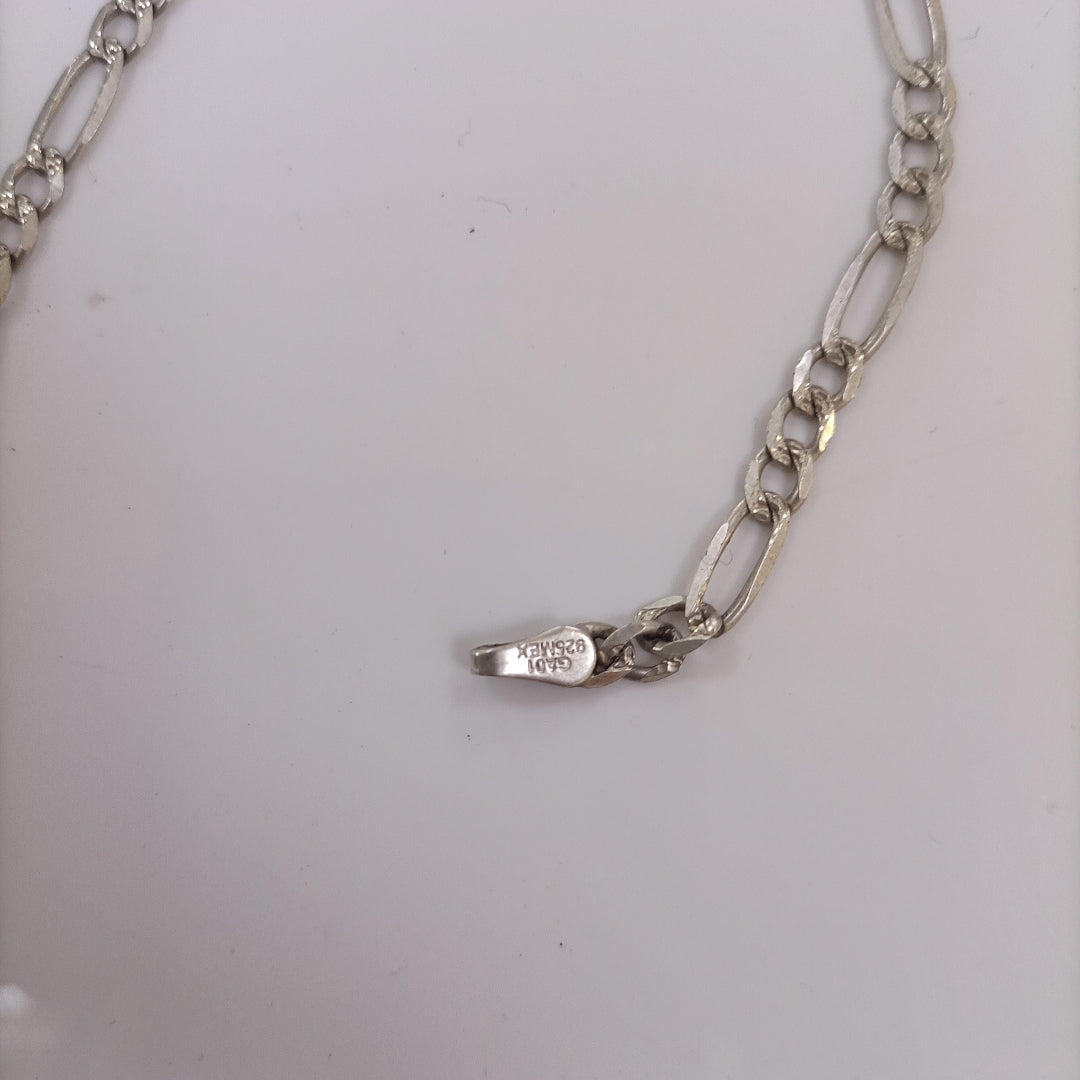 CADENA, PULSERA PLATA 15.1 GRMS (SEMINUEVO)