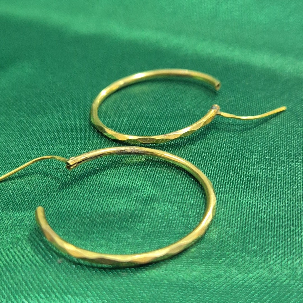 ARRACADAS PAR ORO 14 K 1.6 GRMS (SEMINUEVO)