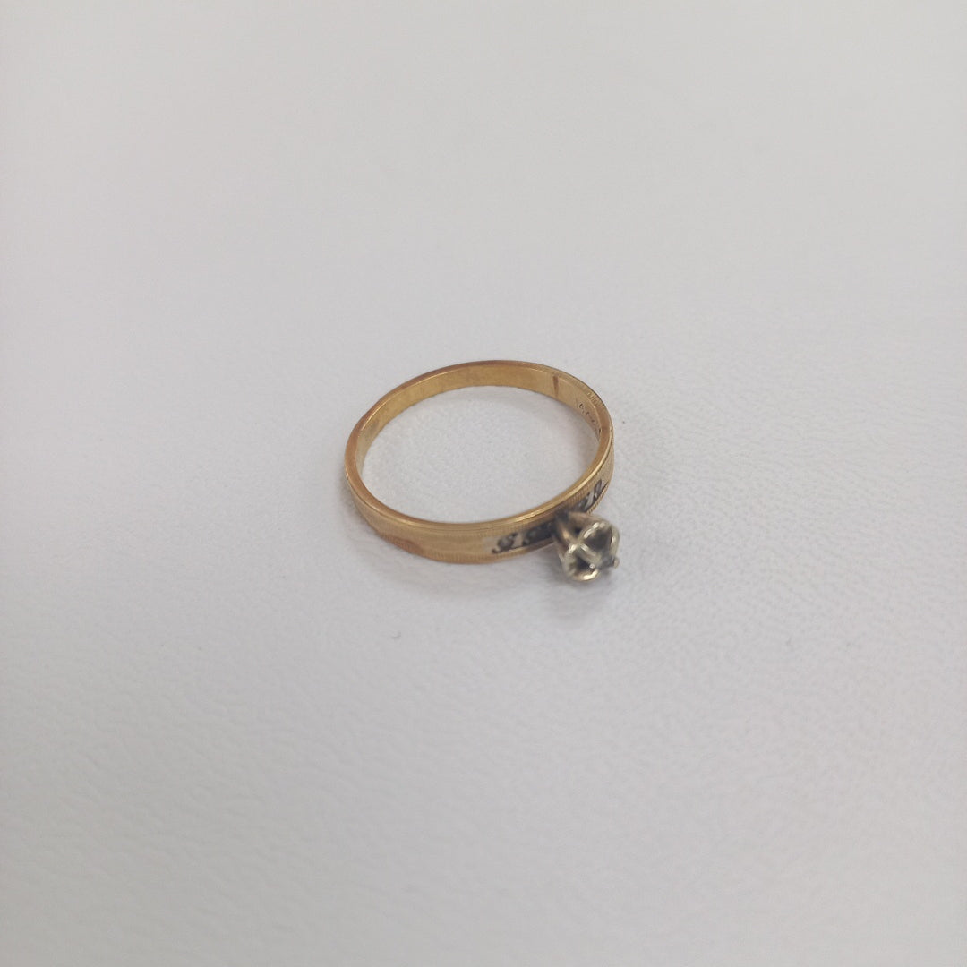 SOLITARIO ORO 14 K 1.7 GRMS (SEMINUEVO)