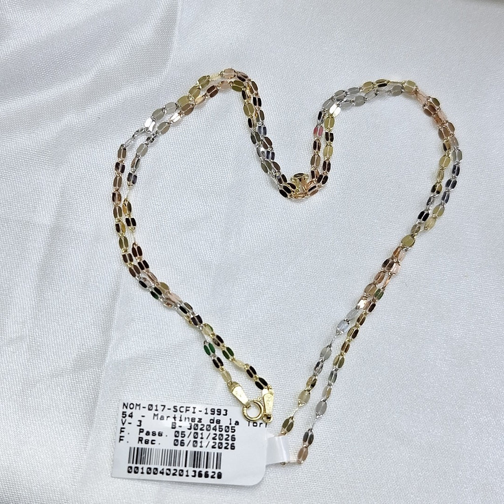 CADENA ORO 14 K 2.2 GRMS (SEMINUEVO)