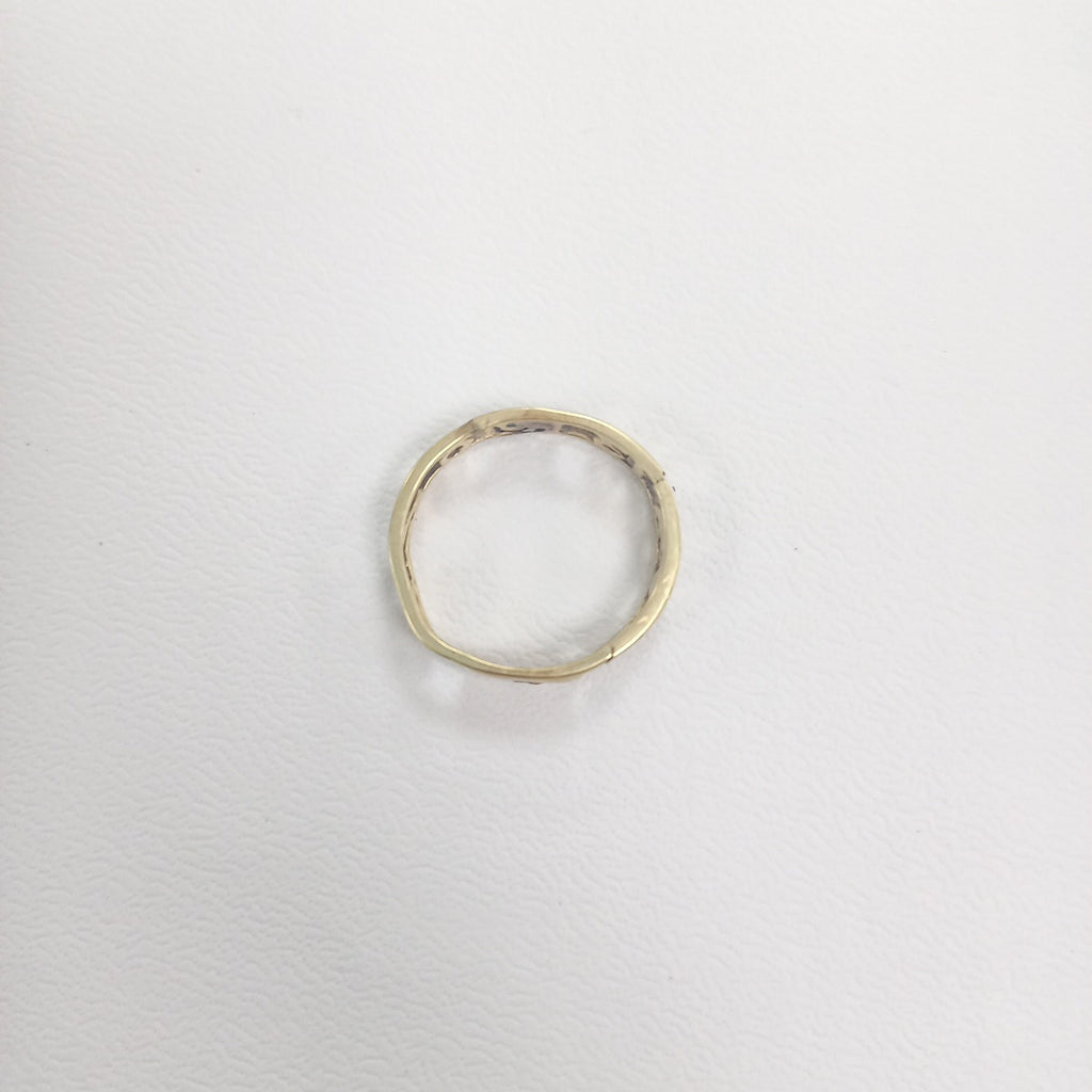 ARGOLLA DE LA SUERTE ORO 14 K 2.1 GRMS (SEMINUEVO)