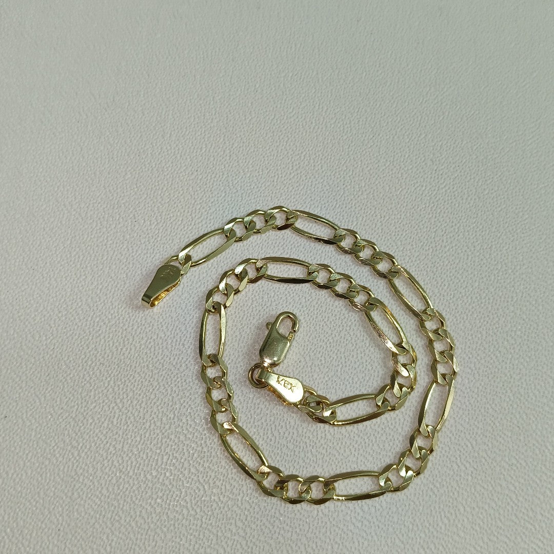 PULSERA TEJIDO 3X1 4.9G 21 CM (NUEVO)